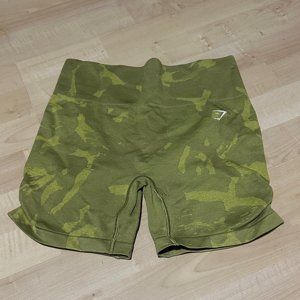 Gymshark  Green Athletic Shorts